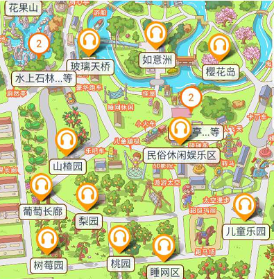 山東省聊城市姜堤樂園語音講解、手繪地圖、電子導覽上線.png
